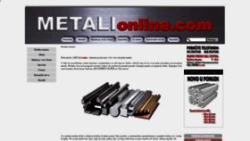 What Metalionline.com website looked like in 2020 (4 years ago)