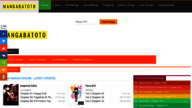 What Mangabatoto.com website looked like in 2020 (4 years ago)