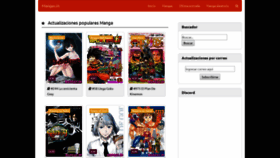 What Mangas.in website looked like in 2020 (4 years ago)