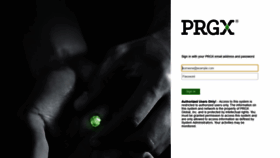 What Myappstoreus.prgx.com website looked like in 2020 (4 years ago)