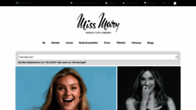 What Missmary.se website looked like in 2020 (4 years ago)