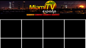 What Miamitv.es website looked like in 2020 (4 years ago)