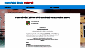 What Mskolovec.cz website looked like in 2020 (4 years ago)