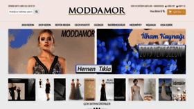 What Moddamor.com website looked like in 2020 (4 years ago)