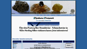 What Mineralienzimmer.de website looked like in 2020 (4 years ago)
