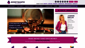 What Moneymagpie.com website looked like in 2020 (4 years ago)