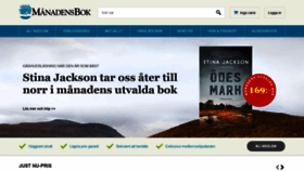 What Manadensbok.se website looked like in 2020 (4 years ago)