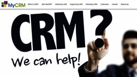 What Mycrmgroup.com website looked like in 2020 (4 years ago)
