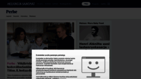 What Meidanperhe.fi website looked like in 2020 (4 years ago)