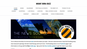 What Mountdorabuzz.com website looked like in 2020 (4 years ago)