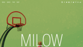 What Milow.com website looked like in 2020 (4 years ago)