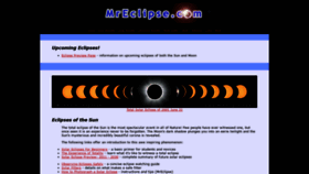 What Mreclipse.com website looked like in 2020 (4 years ago)