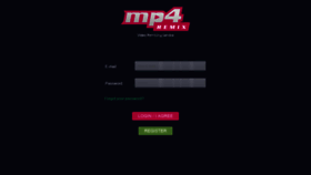 What Mp4remix.com website looked like in 2020 (4 years ago)