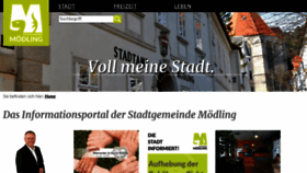 What Moedling.at website looked like in 2020 (4 years ago)