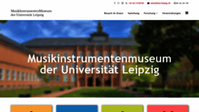 What Mfm.uni-leipzig.de website looked like in 2020 (4 years ago)
