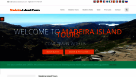 What Madeira-island-tours.com website looked like in 2020 (4 years ago)