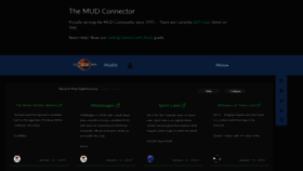 What Mudconnect.com website looked like in 2020 (4 years ago)