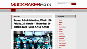 What Muckrakerfarm.com website looked like in 2020 (4 years ago)