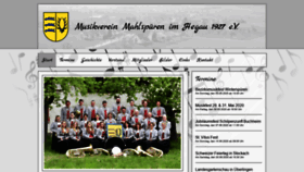 What Mv-mahlspueren.de website looked like in 2020 (4 years ago)
