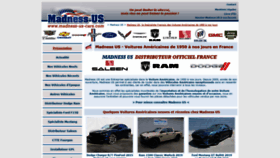 What Madness-us-cars.com website looked like in 2020 (4 years ago)
