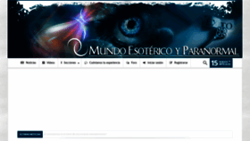 What Mundoesotericoparanormal.com website looked like in 2020 (4 years ago)