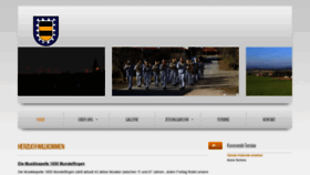 What Musikkapelle-mundelfingen.de website looked like in 2020 (4 years ago)