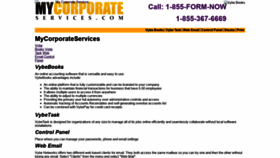 What Mycorporateservices.com website looked like in 2020 (4 years ago)