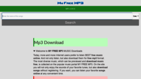 What Myfreemp3.best website looked like in 2020 (4 years ago)