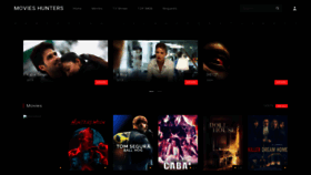 What Movieshunters.com website looked like in 2020 (4 years ago)