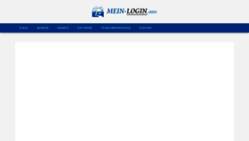 What Mein-login.info website looked like in 2020 (4 years ago)