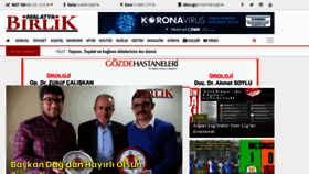 What Malatyabirlikgazetesi.com website looked like in 2020 (4 years ago)