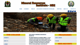 What Mri.ac.tz website looked like in 2020 (4 years ago)