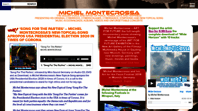 What Michelmontecrossa.com website looked like in 2020 (4 years ago)