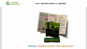 What Mediterraneandietfoods.com website looked like in 2020 (4 years ago)