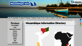 What Mozambique-info.co.za website looked like in 2020 (4 years ago)