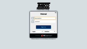 What Mail.imeco.co.id website looked like in 2020 (4 years ago)