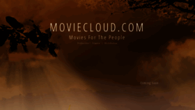 What Moviecloud.com website looked like in 2020 (4 years ago)