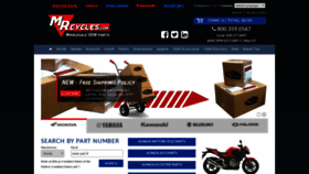What Mrcycles.com website looked like in 2020 (4 years ago)