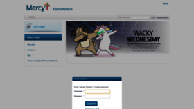 What Mercymarketplace.com website looked like in 2020 (4 years ago)
