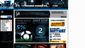 What Maju88bet.com website looked like in 2020 (4 years ago)