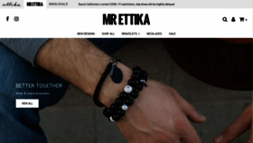 What Mrettika.com website looked like in 2020 (4 years ago)