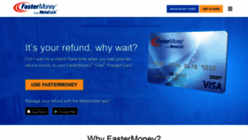 What Myfastermoney.com website looked like in 2020 (4 years ago)