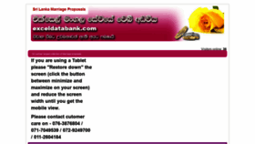 What M.exceldatabank.com website looked like in 2020 (4 years ago)