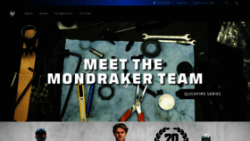 What Mondraker.com website looked like in 2020 (4 years ago)