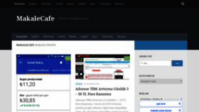 What Makalecafe.com website looked like in 2020 (4 years ago)