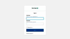 What Myid.bakerhughes.com website looked like in 2020 (4 years ago)