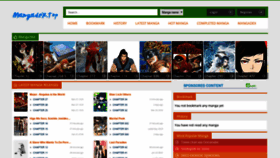 What Mangadex.top website looked like in 2020 (4 years ago)
