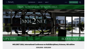 What Mol2net-04.sciforum.net website looked like in 2020 (4 years ago)