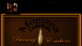 What Montanacandleworks.com website looked like in 2020 (4 years ago)