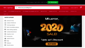 What Mrlaptop.com.pk website looked like in 2020 (4 years ago)